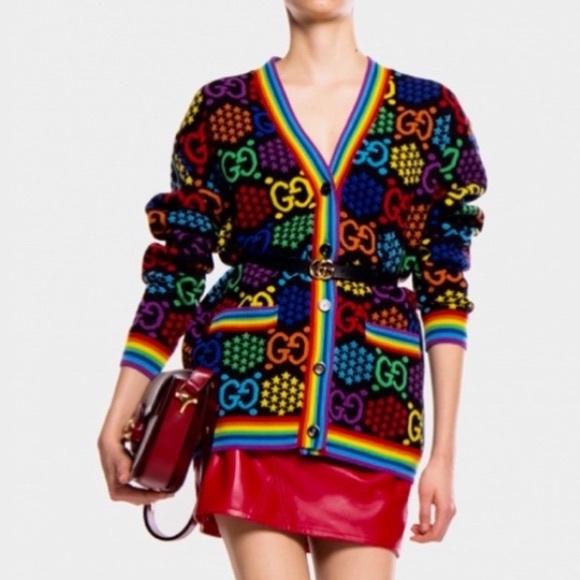 Gucci Psychedelic Limited Edition Cardigan Sweater - Picture 2 of 13